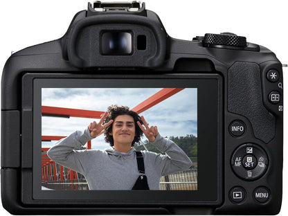 Canon EOS R50 Mirrorless Camera RF-S18-45mm Kit Content Creator